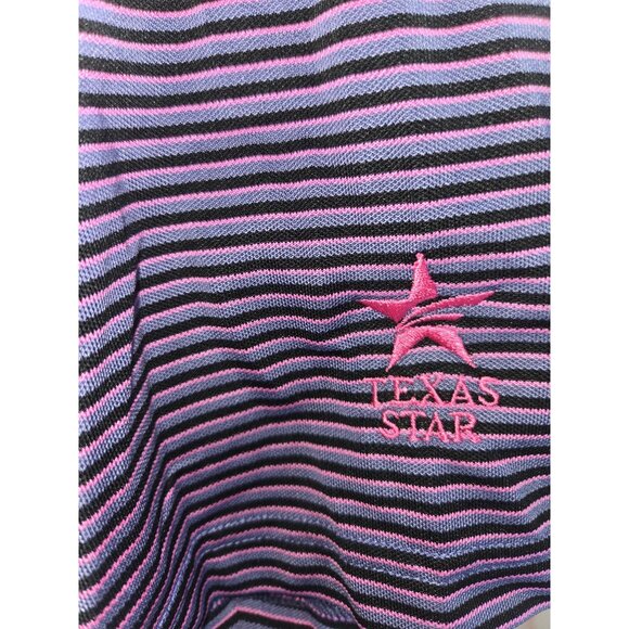 FootJoy Mens Striped Polo Medium Texas Star Golf Course - Picture 6 of 9